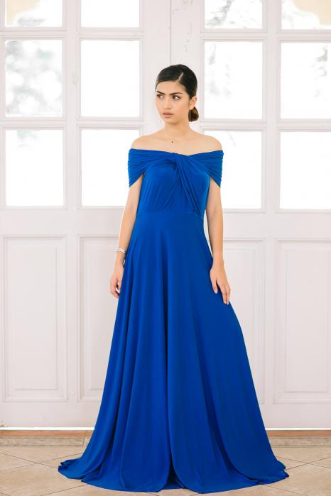 Infinity dress design royal blue hotsell